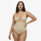 VELORA Scuplt Bodysuit – Deep V