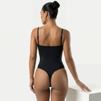 VELORA Scuplt Bodysuit – Deep V